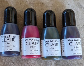 Encre Versafine Clair MORNING MIST - Le scrap de Marianne