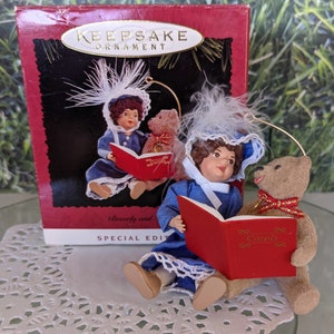 Beverly and Teddy Hallmark Ornament 1995