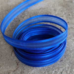 Royal Blue Satin Edged Ribbon 3 yards