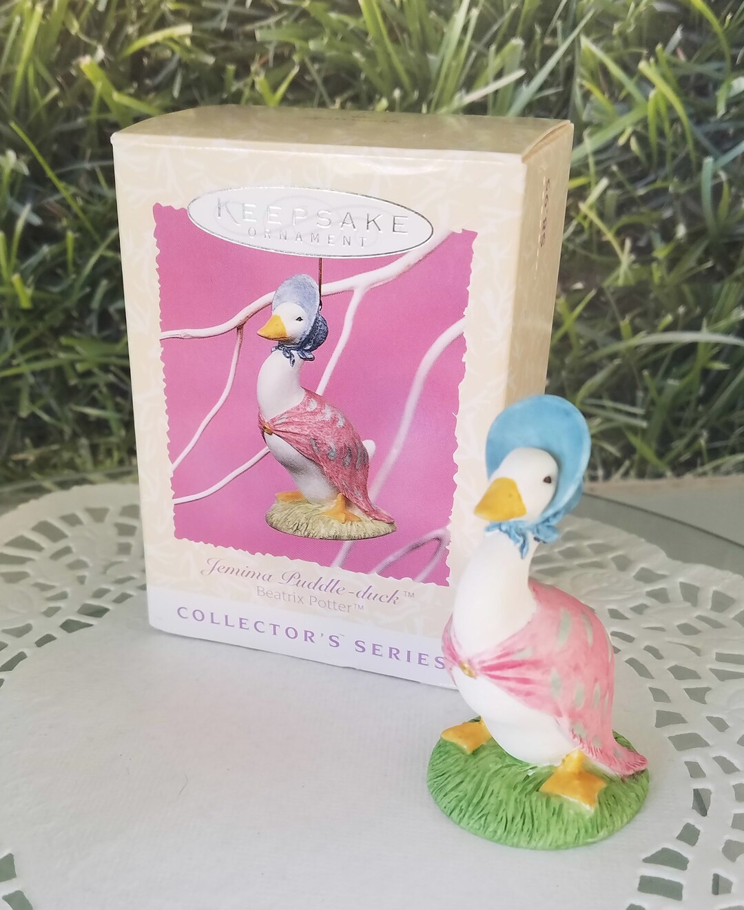 Jemima Puddle Duck Hallmark Ornament 1997 - Etsy