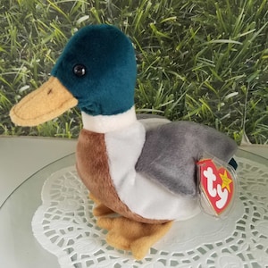 Jake the Duck Beanie Babies Vintage TY 1998 with Original Tags