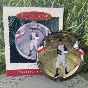 Satchel Paige Baseball Heroes Hallmark Ornament 1996
