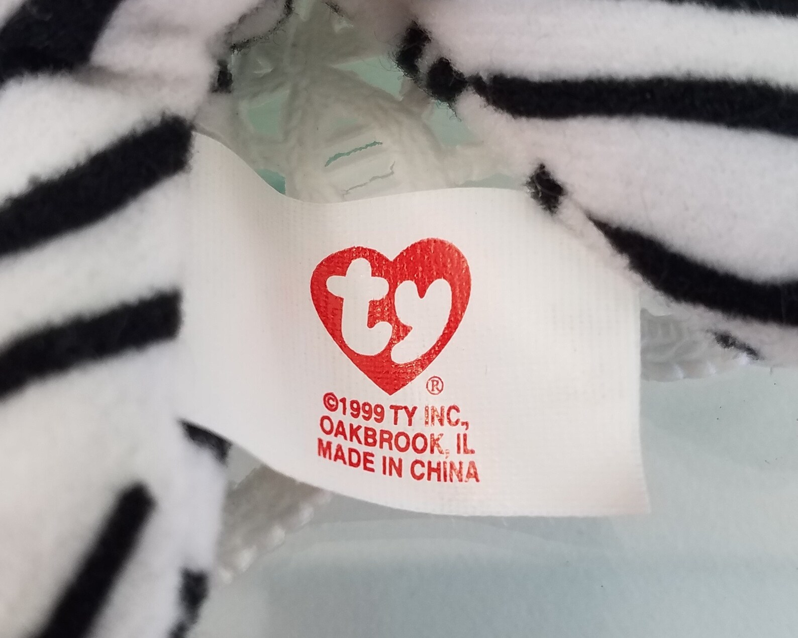 Blizz the White Tiger Teenie Beanie Mcdonalds Vintage TY 2000 | Etsy