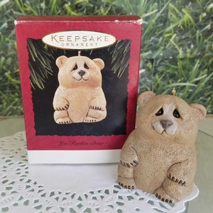 Lou Rankin Bear Hallmark Ornament 1995