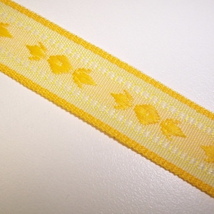 Yellow with Yellow Buds 3 Yards