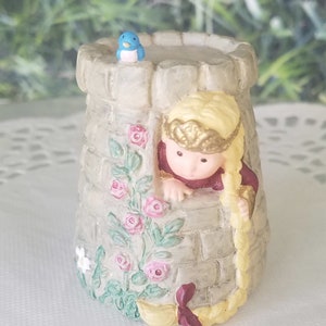 Rapunzel Castle Replacement Hallmark Merry Miniature 1998