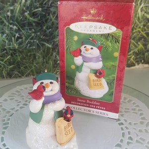Snow Buddies Hallmark Ornament 2000
