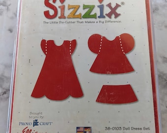 Sizzix Die Cut Doll Dress Set