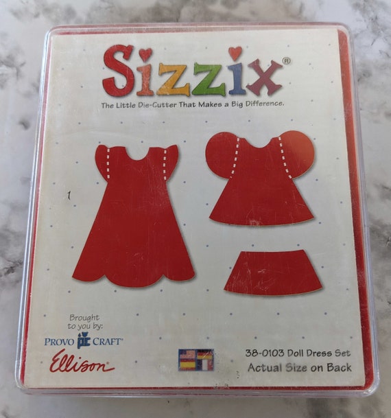 sizzix dress die cut Sizzix Die Cut Doll Dress Set