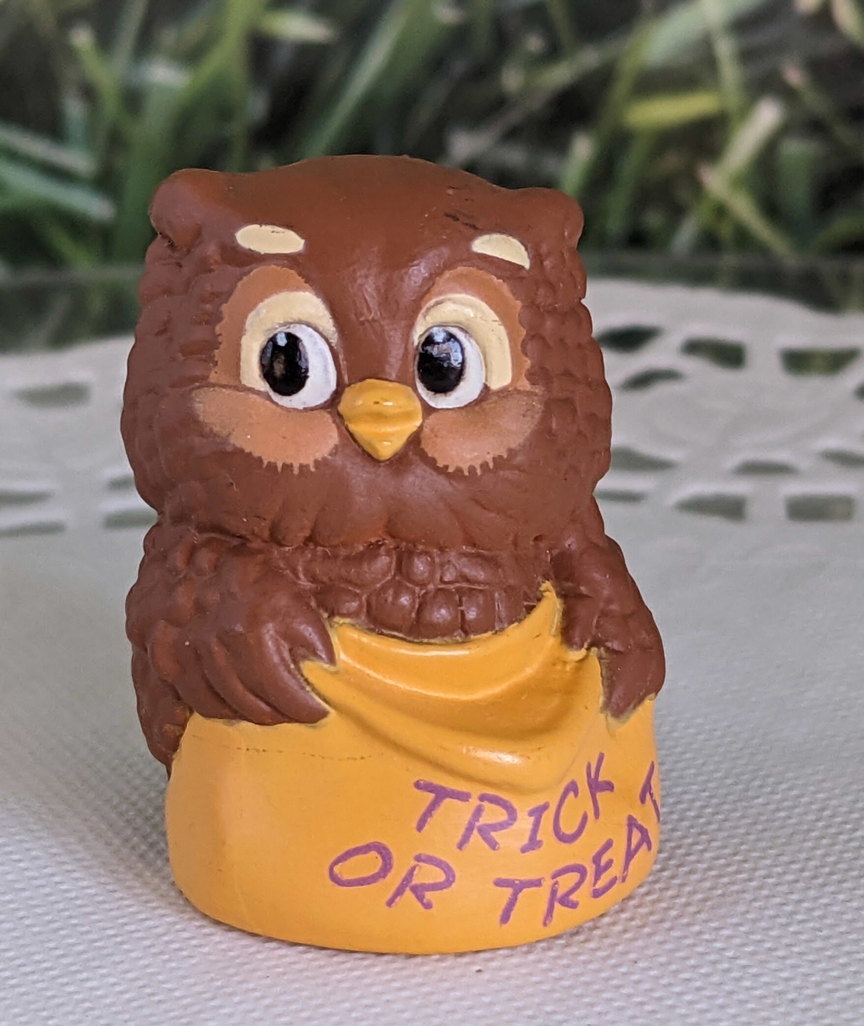 Owl Hallmark Merry Miniature Halloween 1984