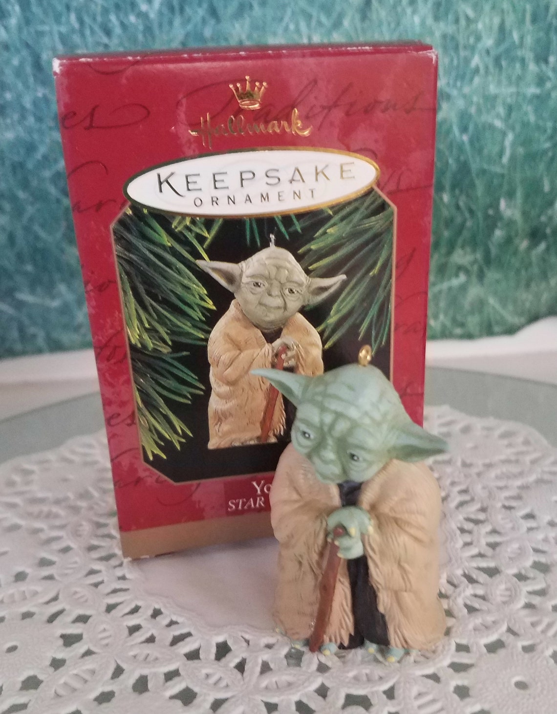 Yoda Star Wars Hallmark Ornament 1997 Etsy