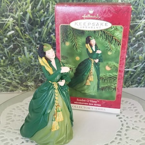 Scarlett O&#39;Hara Hallmark Ornament 2000