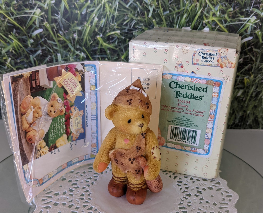 Hunter Cherished Teddies Figurine - Etsy