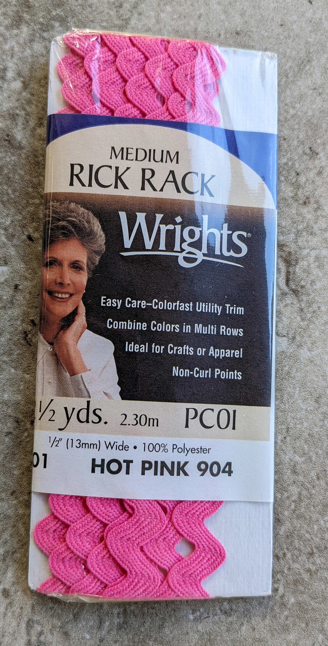 Wrights Medium Rick Rack Hot Pink - Etsy