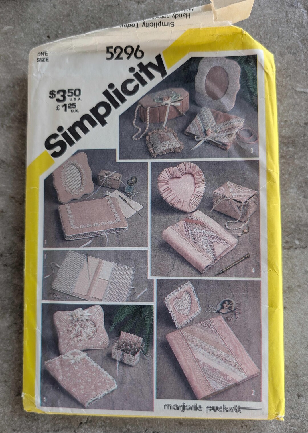 Simplicity Crafts Pattern Craft Desk and Dresser Accessories 5296 ...