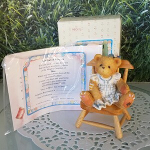 Dina Cherished Teddies Figurine