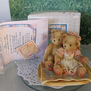 Nathaniel & Nellie Cherished Teddies Figurine