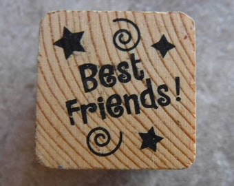 Best Friends Single Stamp #B56