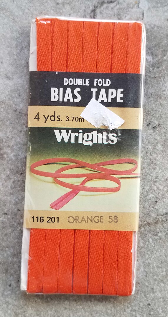 Wrights Double Fold Bias Tape- 1/4'' x 4yds