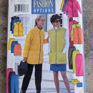 Butterick Pattern Misses Petite Jacket, Vest, Skirt and Pants 5150 Complete Cut size 8-12