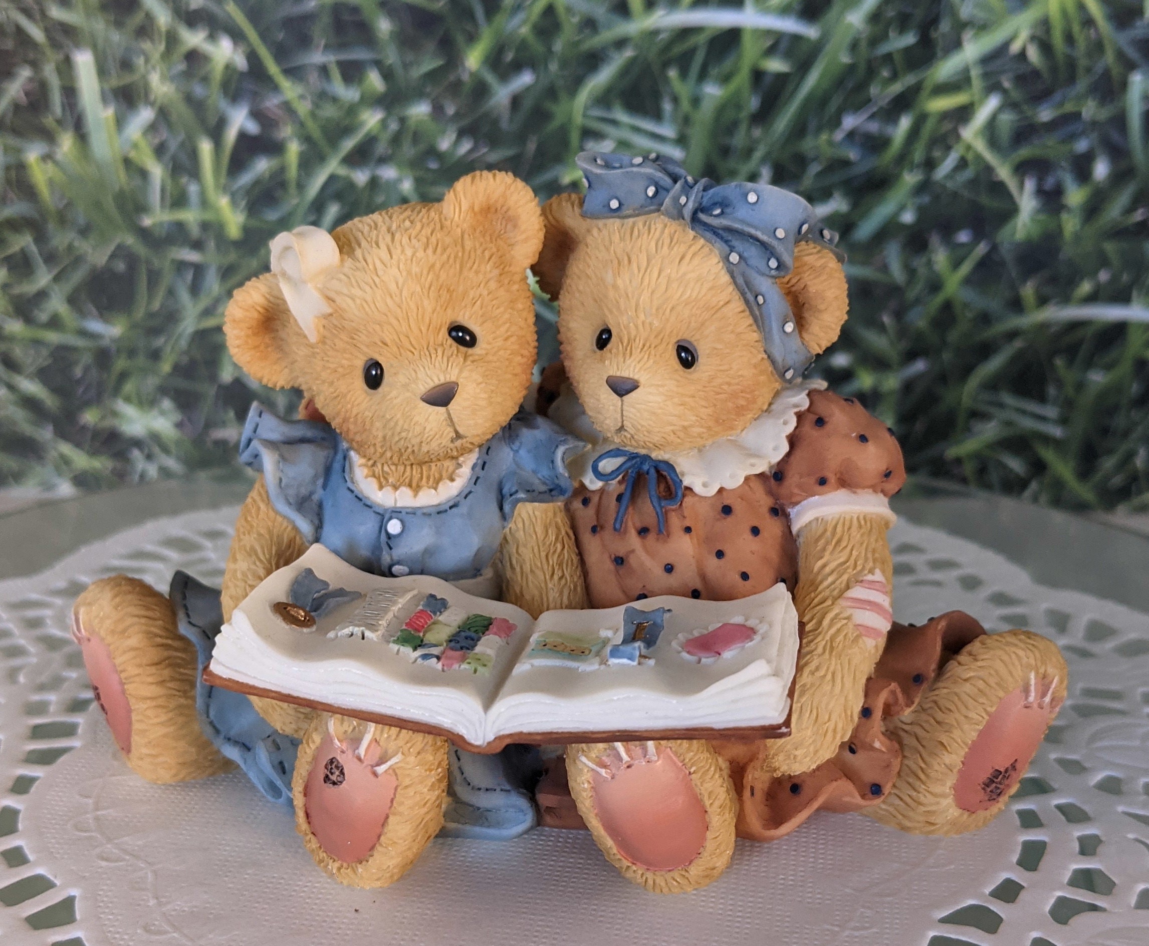 Roxie and Shelly Cherished Teddies Figurine - Etsy