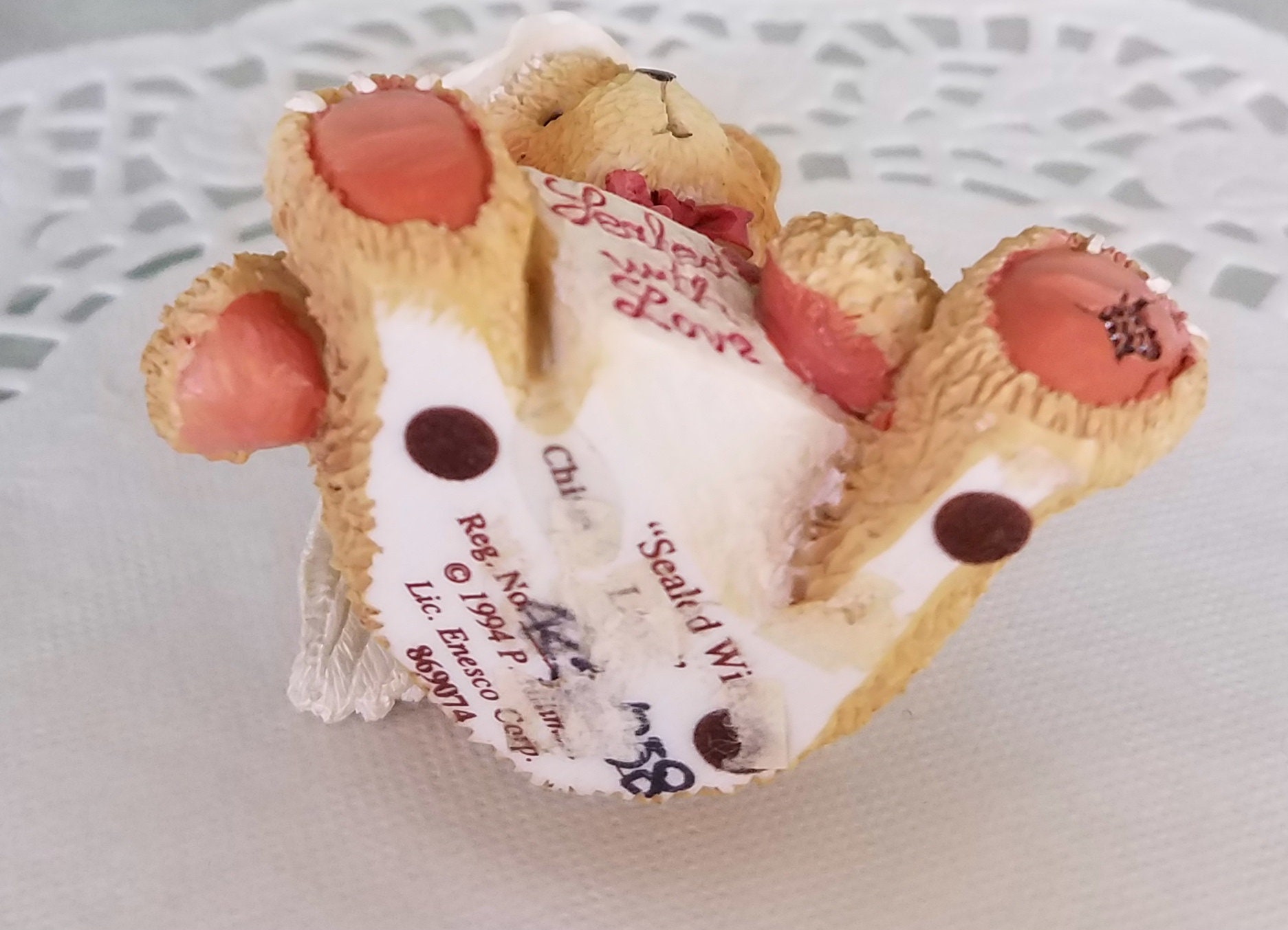 Sealed With Love Cherished Teddies Figurine - Etsy