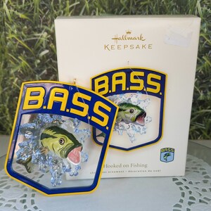 Hooked on Fishing Hallmark Ornament 2007