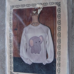 Vintage Shirt Decoration Elephant Kit One Size