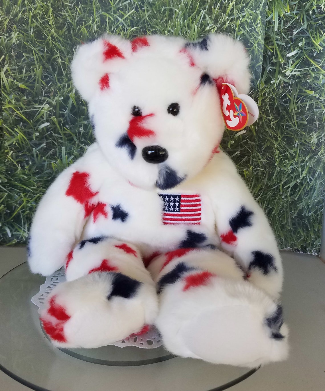 Glory the Bear Beanie Buddies Vintage TY 2001 with Original Etsy