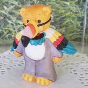 Noah&#39;s Ark Toucan Lucy & Me Bear Figurine NB