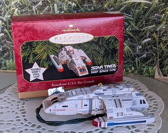 Runabout-u.s.s. Rio Grande Star Trek Deep Space Nine Hallmark