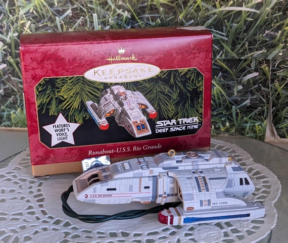 Runabout-u.s.s. Rio Grande Star Trek Deep Space Nine Hallmark