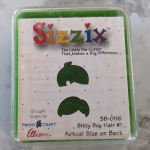 Sizzix Die Cut Bitty Boy Hair #1