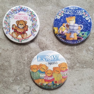 Vintage Collectable Lucy & Me Button Pin