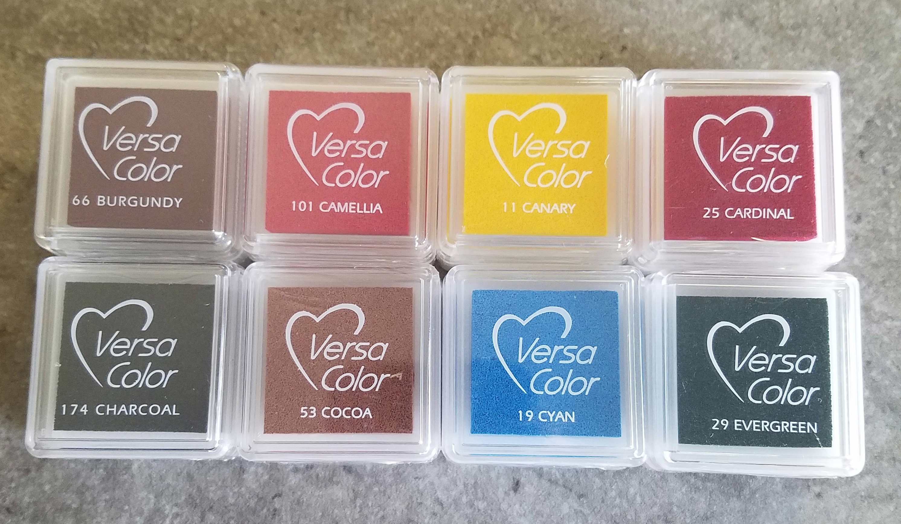 Versacolor Fresh Green Ink Cube - Ultimate Pigment Small Ink Pad