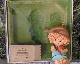 Drummer Boy Hallmark Ornament 1980