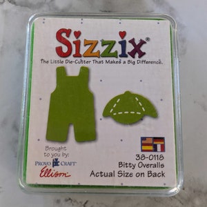 Sizzix Die Cut Bitty Overalls