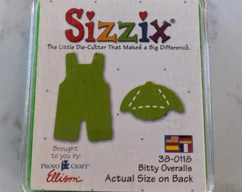 Sizzix Die Cut Bitty Overalls
