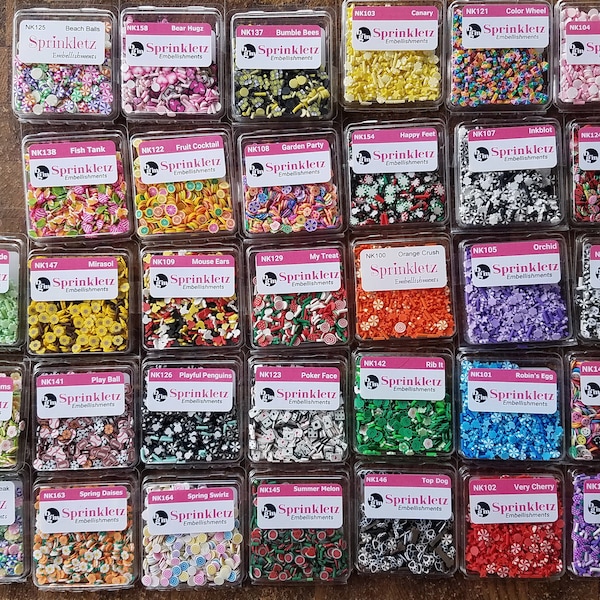 Sprinkletz Embellishments by Buttons Galore & More