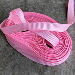 Perfect Pink Grosgrain Ribbon 5 Yards