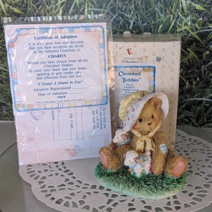 Charity Cherished Teddies Figurine