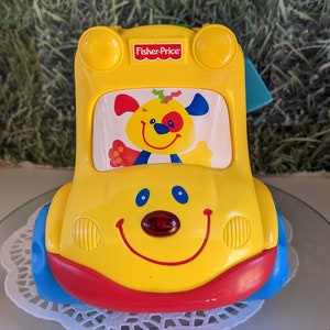 Vintage Fisher Price Baby Smartronics Nursery Bus - Etsy