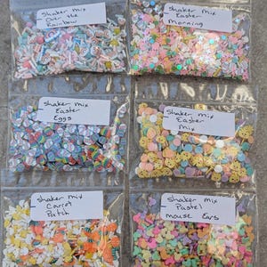 Shaker Mix Embellishments You choose the Style
