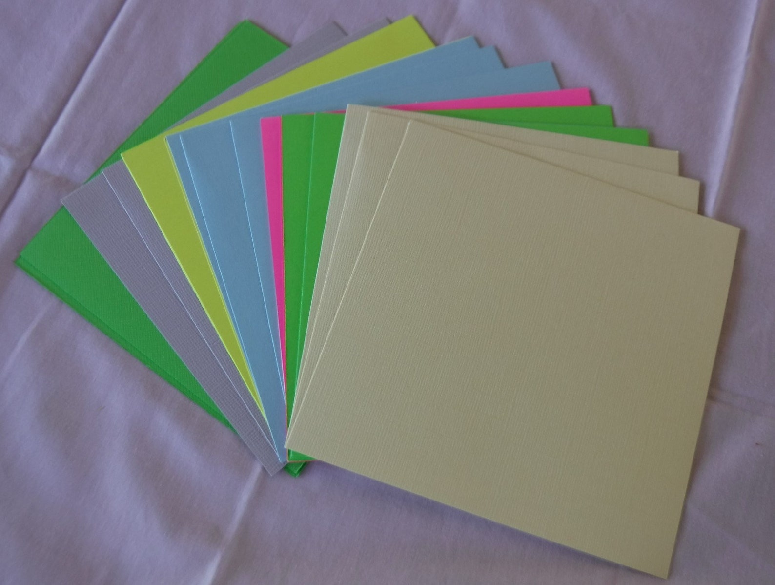 Bazzill Cardstock 6 X 6 Paper Pack 25 Sheet Pack Set Etsy