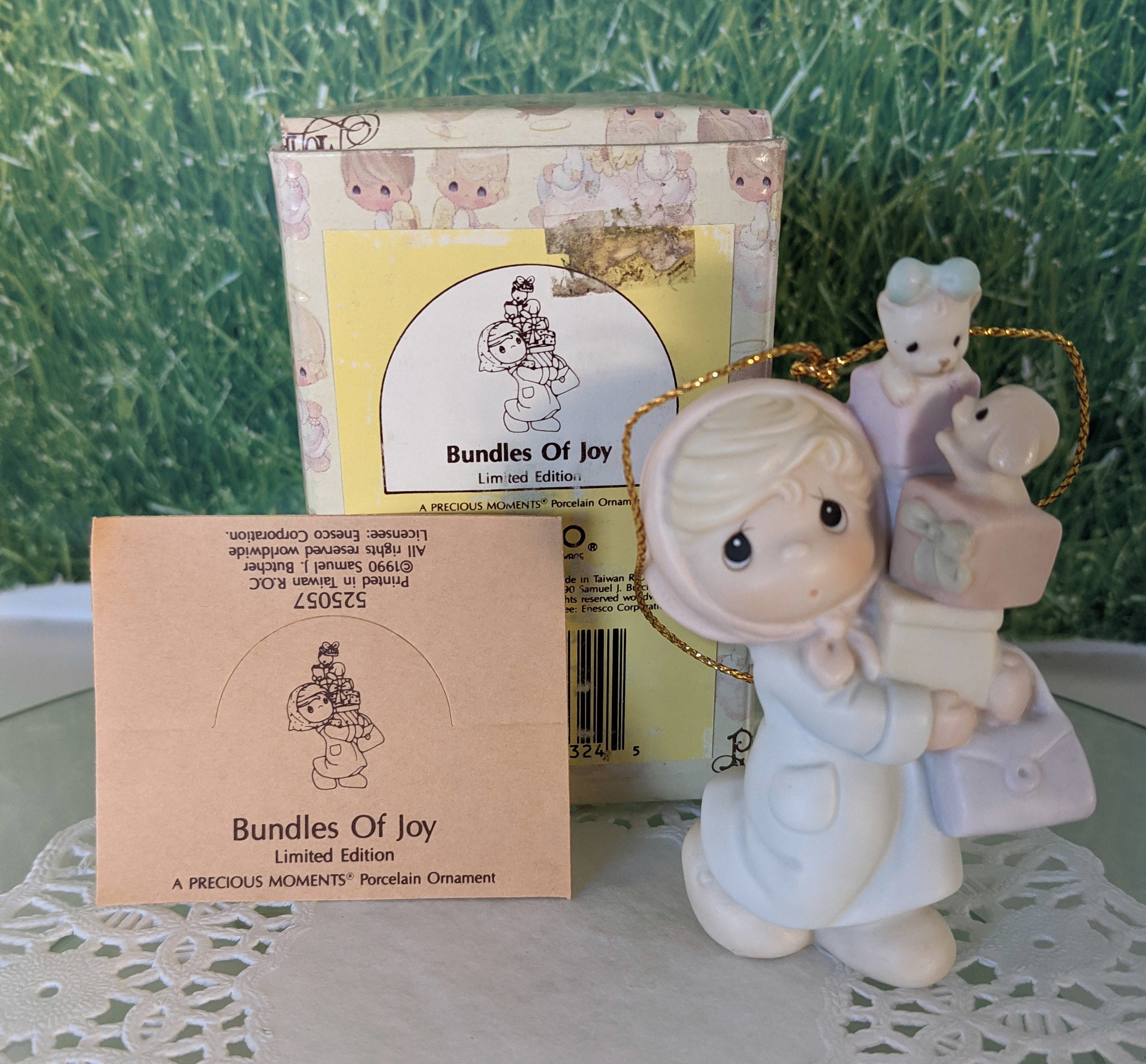 Bundles of Joy Precious Moments Ornament - Etsy