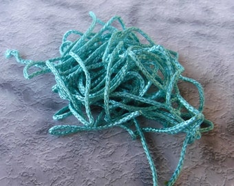 Aqua Fringe Trim 2 Yards