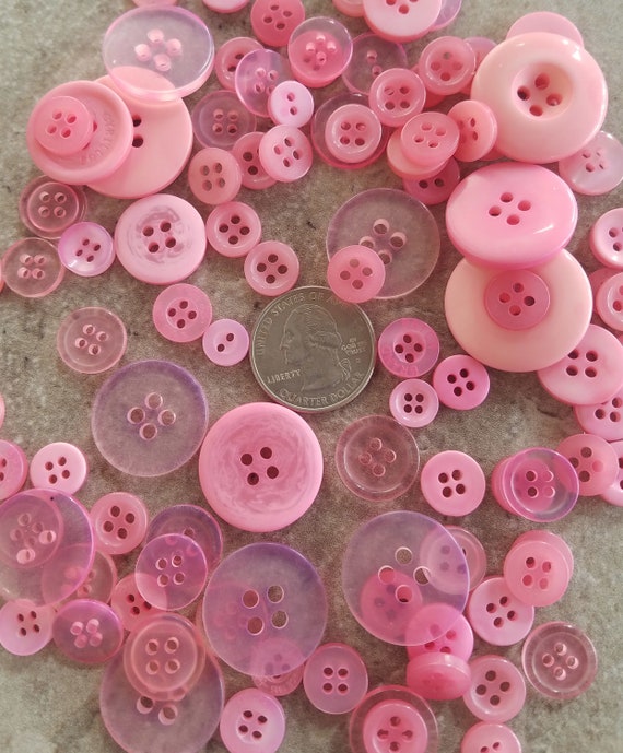 Buttons Galore and More Bulk Buttons - Diaper Pin - 100 Buttons