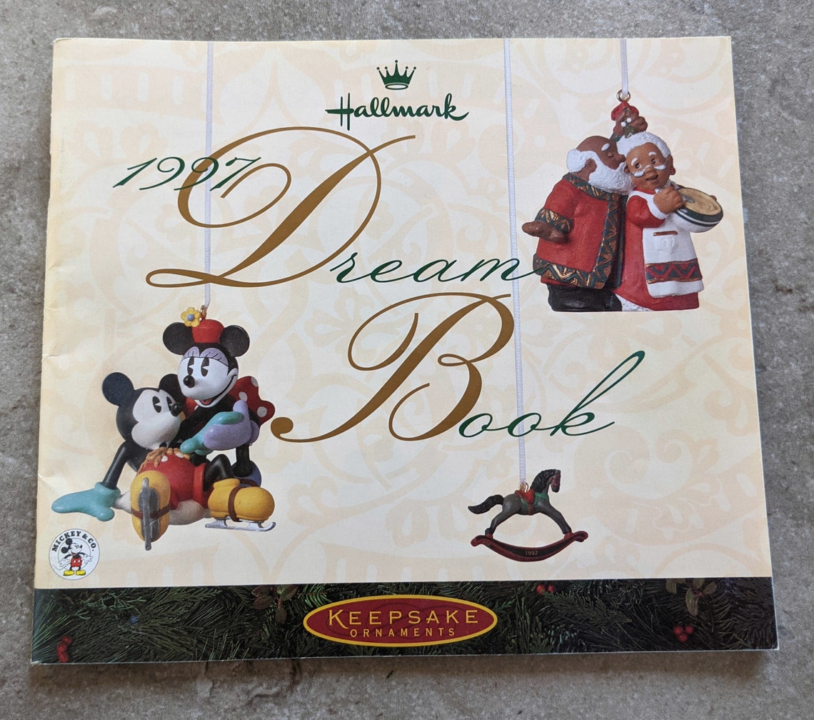 Hallmark 1997 Dream Book Keepsake Ornaments Etsy