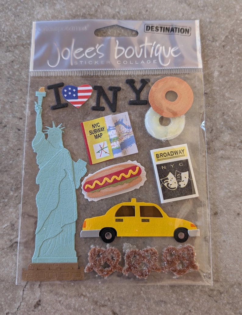 Jolee's Dimensional Stickers You choose the style New York