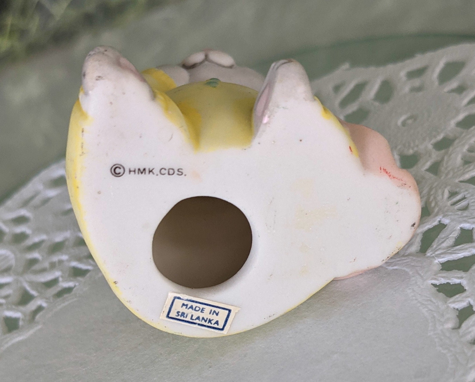 Collectibles Hallmark Porcelain Nursery Cat Figurine NB Figurines